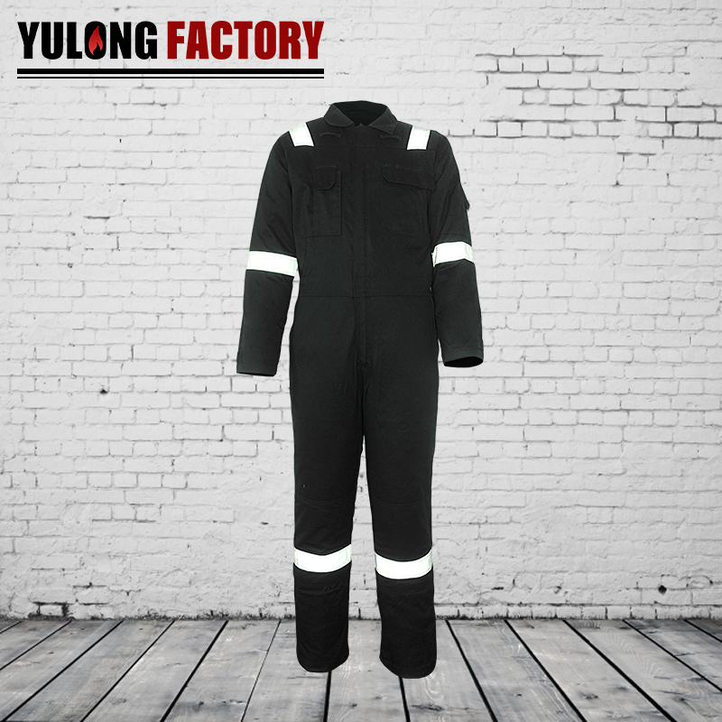 歐標尼棉阻燃防電弧連體服